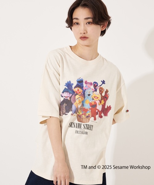 セール】【FRUIT OF THE LOOM】SESAME STREET×FTL フォトTシャツ