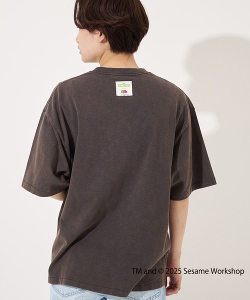 FRUIT OF THE LOOM（フルーツオブザルーム）の「【FRUIT OF THE LOOM】SESAME STREET×FTL フォトTシャツ D/セサミストリート コラボ（Tシャツ/カットソー・メンズ・オフホワイト/セージグリーン/チャコール・S/L/M）」の12枚目の写真