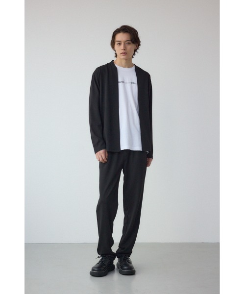 AZUL by moussy（アズールバイマウジー）の「ジョーゼットトッパー（ノーカラージャケット・メンズ・ブラック/グレー・MEDIUM/LARGE）」の14枚目の写真