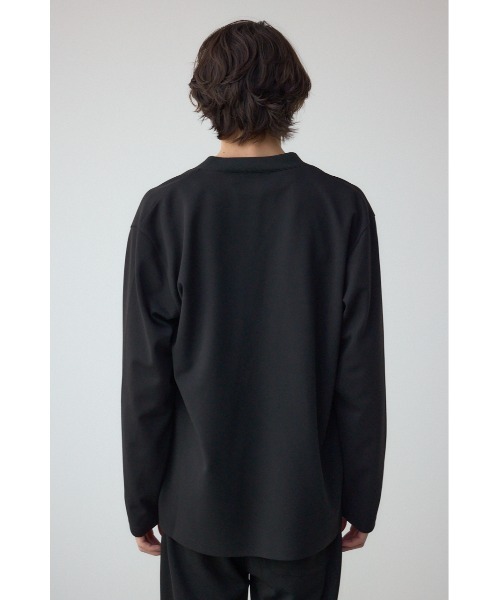 AZUL by moussy（アズールバイマウジー）の「ジョーゼットトッパー（ノーカラージャケット・メンズ・ブラック/グレー・MEDIUM/LARGE）」の7枚目の写真