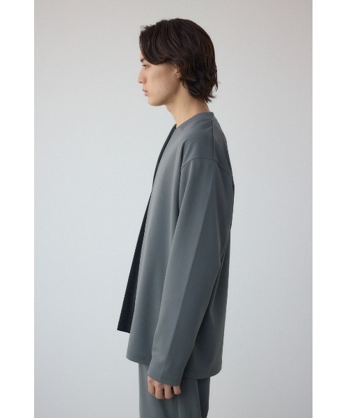 AZUL by moussy（アズールバイマウジー）の「ジョーゼットトッパー（ノーカラージャケット・メンズ・ブラック/グレー・MEDIUM/LARGE）」の19枚目の写真