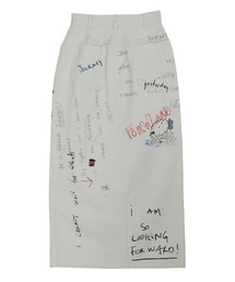 Ameri（アメリ）の「Gabrielle×AMERI 10TH HISTORY I LINE SKIRT