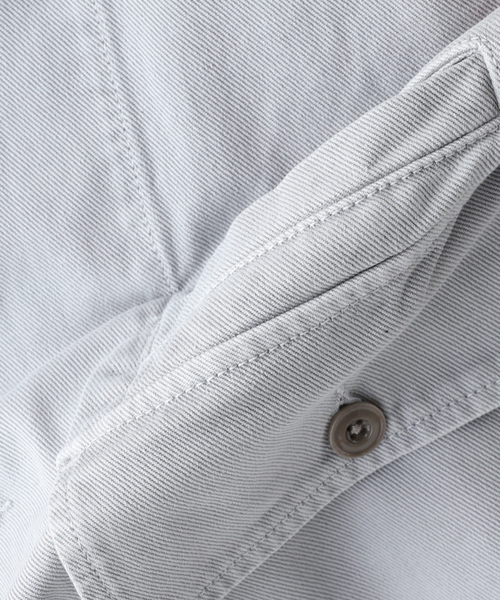 LEMAIRE(ルメール)の「LEMAIRE (ルメール) BOXY JACKET/LD1036 OW306LD1036(その他アウター・メンズ・スカイブルー・MEDIUM/SMALL)」の3枚目の写真