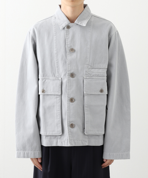LEMAIR ルメール BOXY JACKET 正規取扱店】LEMAIRE BOXY JACKET BLACK (ルメール) - THE PARK