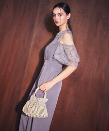 darial | 【darial】3way pearl satin bag 3way パール サテンバッグ お呼ばれ 結婚式 二次会 成人式 同窓会 セレモニードレス パーティドレス オケージョンドレス(ハンドバッグ)