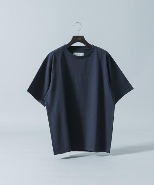 URBAN RESEARCH ROSSO MEN(アーバンリサーチロッソメン)の「『XLサイズあり』『UR TECH』汗ジミ防止クルーネックTシャツ(Tシャツ/カットソー・メンズ・ブラック/ネイビー/ホワイト/グレー・SMALL/MEDIUM/LARGE/X-LARGE)」の4枚目の写真