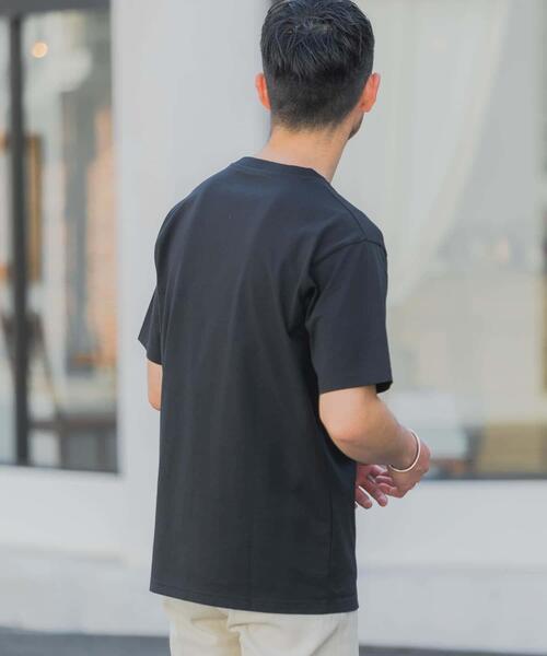 URBAN RESEARCH ROSSO MEN(アーバンリサーチロッソメン)の「『XLサイズあり』『UR TECH』汗ジミ防止クルーネックTシャツ(Tシャツ/カットソー・メンズ・ブラック/ネイビー/ホワイト/グレー・SMALL/MEDIUM/LARGE/X-LARGE)」の6枚目の写真