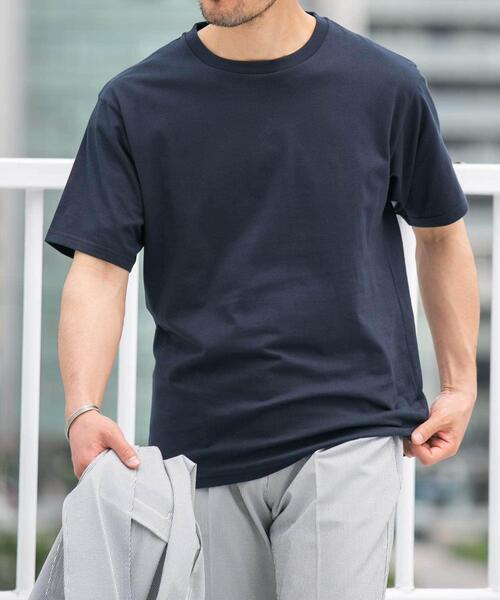 URBAN RESEARCH ROSSO MEN(アーバンリサーチロッソメン)の「『XLサイズあり』『UR TECH』汗ジミ防止クルーネックTシャツ(Tシャツ/カットソー・メンズ・ブラック/ネイビー/ホワイト/グレー・SMALL/MEDIUM/LARGE/X-LARGE)」の10枚目の写真