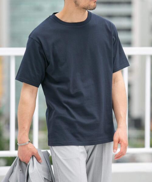 URBAN RESEARCH ROSSO MEN(アーバンリサーチロッソメン)の「『XLサイズあり』『UR TECH』汗ジミ防止クルーネックTシャツ(Tシャツ/カットソー・メンズ・ブラック/ネイビー/ホワイト/グレー・SMALL/MEDIUM/LARGE/X-LARGE)」の11枚目の写真