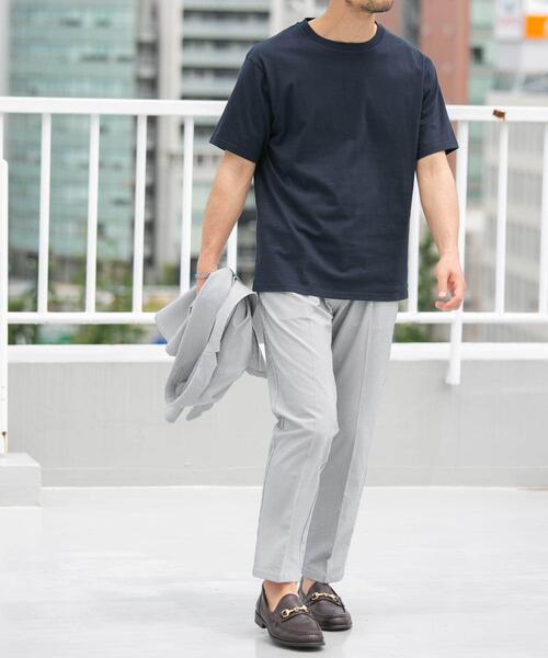 URBAN RESEARCH ROSSO MEN(アーバンリサーチロッソメン)の「『XLサイズあり』『UR TECH』汗ジミ防止クルーネックTシャツ(Tシャツ/カットソー・メンズ・ブラック/ネイビー/ホワイト/グレー・SMALL/MEDIUM/LARGE/X-LARGE)」の17枚目の写真