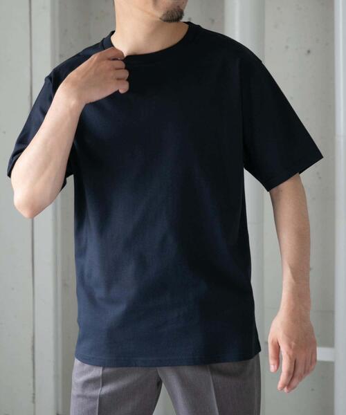 URBAN RESEARCH ROSSO MEN(アーバンリサーチロッソメン)の「『XLサイズあり』『UR TECH』汗ジミ防止クルーネックTシャツ(Tシャツ/カットソー・メンズ・ブラック/ネイビー/ホワイト/グレー・SMALL/MEDIUM/LARGE/X-LARGE)」の18枚目の写真