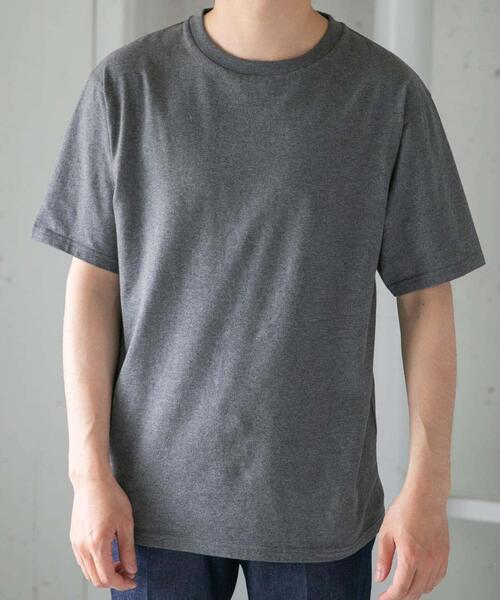 URBAN RESEARCH ROSSO MEN（アーバンリサーチロッソメン）の「『XLサイズあり』『UR TECH』汗ジミ防止クルーネックTシャツ（Tシャツ/カットソー・メンズ・ブラック/ネイビー/ホワイト/グレー・SMALL/MEDIUM/LARGE/X-LARGE）」の14枚目の写真