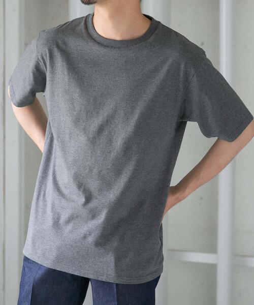 URBAN RESEARCH ROSSO MEN（アーバンリサーチロッソメン）の「『XLサイズあり』『UR TECH』汗ジミ防止クルーネックTシャツ（Tシャツ/カットソー・メンズ・ブラック/ネイビー/ホワイト/グレー・SMALL/MEDIUM/LARGE/X-LARGE）」の13枚目の写真