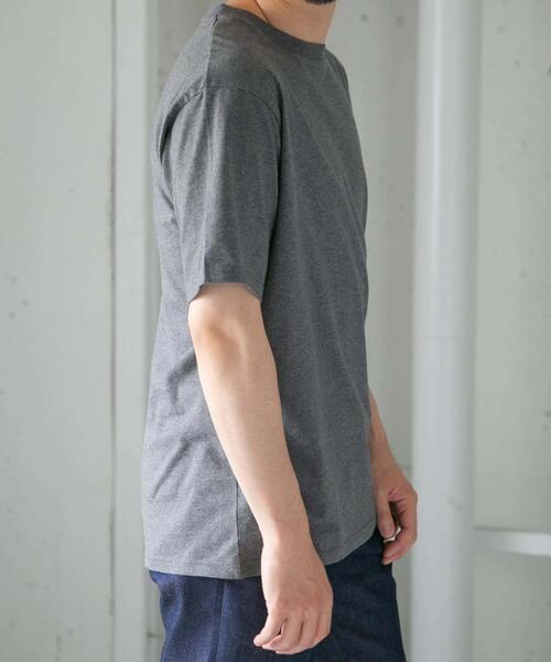 URBAN RESEARCH ROSSO MEN（アーバンリサーチロッソメン）の「『XLサイズあり』『UR TECH』汗ジミ防止クルーネックTシャツ（Tシャツ/カットソー・メンズ・ブラック/ネイビー/ホワイト/グレー・SMALL/MEDIUM/LARGE/X-LARGE）」の10枚目の写真