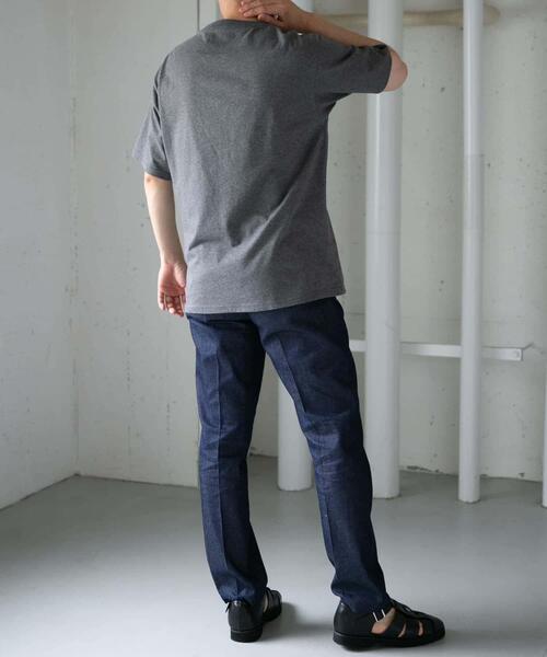 URBAN RESEARCH ROSSO MEN（アーバンリサーチロッソメン）の「『XLサイズあり』『UR TECH』汗ジミ防止クルーネックTシャツ（Tシャツ/カットソー・メンズ・ブラック/ネイビー/ホワイト/グレー・SMALL/MEDIUM/LARGE/X-LARGE）」の8枚目の写真