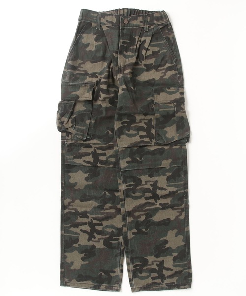 FUNdaysion(ファンデイション)の「ミリタリールーズカーゴパンツ(カーゴパンツ・レディース・カーキ・S/M/L)」の21枚目の写真