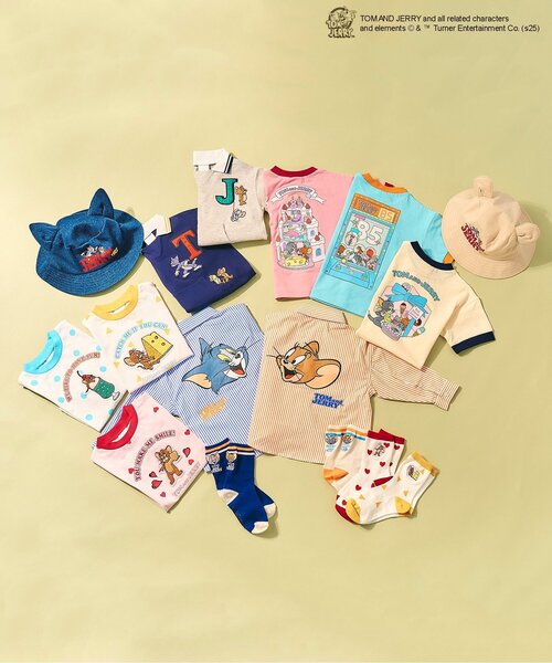 Tom&Jerry(トムアンドジェリー)の「トムとジェリー 耳付きバケットハット(ハット・キッズ・ベージュ/インディゴブルー・48/50/52/54)」の12枚目の写真
