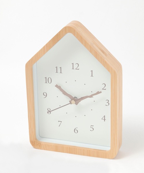 studio CLIP（スタディオクリップ）の「おうちウォールクロック（掛け時計・レディース・ナチュラル・FREE）」の2枚目の写真