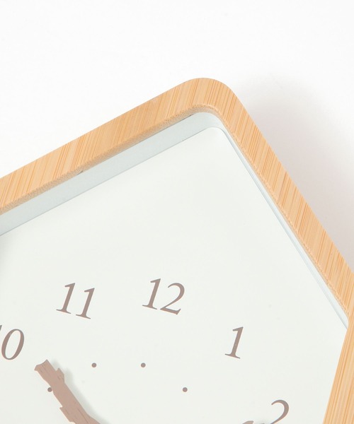 studio CLIP（スタディオクリップ）の「おうちウォールクロック（掛け時計・レディース・ナチュラル・FREE）」の6枚目の写真