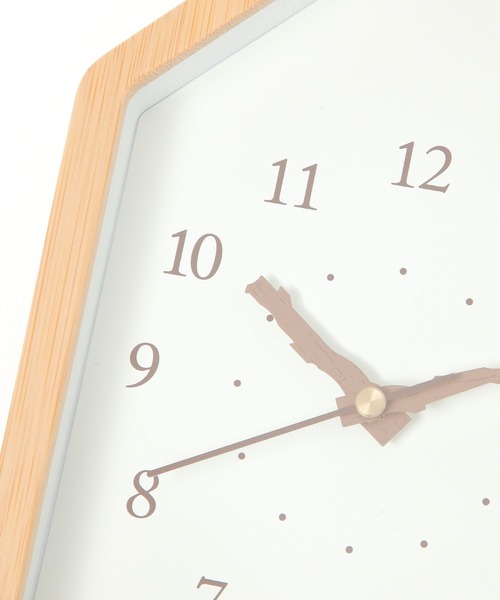 studio CLIP（スタディオクリップ）の「おうちウォールクロック（掛け時計・レディース・ナチュラル・FREE）」の7枚目の写真