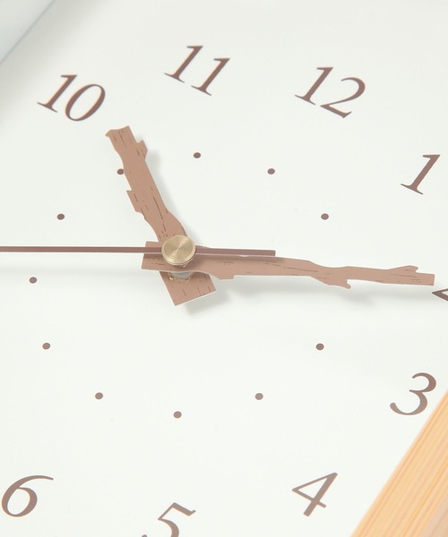 studio CLIP（スタディオクリップ）の「おうちウォールクロック（掛け時計・レディース・ナチュラル・FREE）」の8枚目の写真