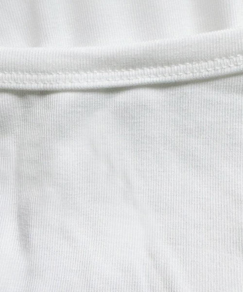 Doux Belle（ドゥーベル）の「ハーフボタンヘンリーネックトップス（Tシャツ/カットソー・レディース・ホワイト/ブラック/ネイビー/グレー・MEDIUM）」の18枚目の写真
