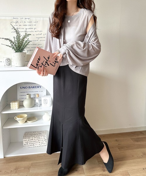 フォクシーカシミヤシルクアンサンブルセット エンジェルロングカーデ二点おまとめ フォクシーカシミヤシルクアンサンブルセット エンジェルロングカーデ