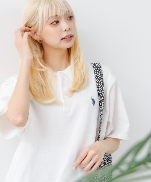 U.S. POLO ASSN. Knit Polo Shirt — вязаная поло