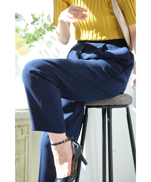 cawaii(カワイイ)の「美脚研究をした プレミアム パンツ(スラックス・レディース・アイボリー/ネイビー・M-Short/M-Long/L-Long/L-Short)」の15枚目の写真