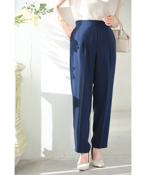 cawaii(カワイイ)の「美脚研究をした プレミアム パンツ(スラックス・レディース・アイボリー/ネイビー・M-Short/M-Long/L-Long/L-Short)」の13枚目の写真