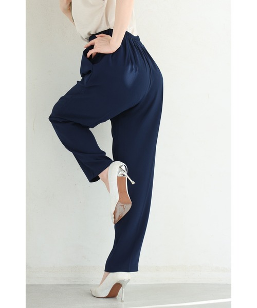 cawaii(カワイイ)の「美脚研究をした プレミアム パンツ(スラックス・レディース・アイボリー/ネイビー・M-Short/M-Long/L-Long/L-Short)」の10枚目の写真