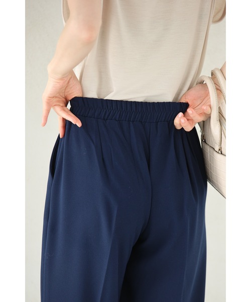 cawaii(カワイイ)の「美脚研究をした プレミアム パンツ(スラックス・レディース・アイボリー/ネイビー・M-Short/M-Long/L-Long/L-Short)」の9枚目の写真