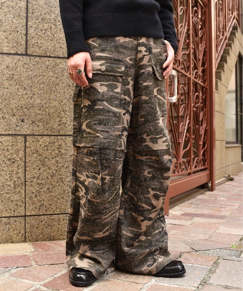 ニードルパンチカーゴパンツ（チノパンツ）｜Noen（ノエン）の