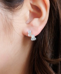 flower | シーグラスローズピアス(ピアス(片耳用))