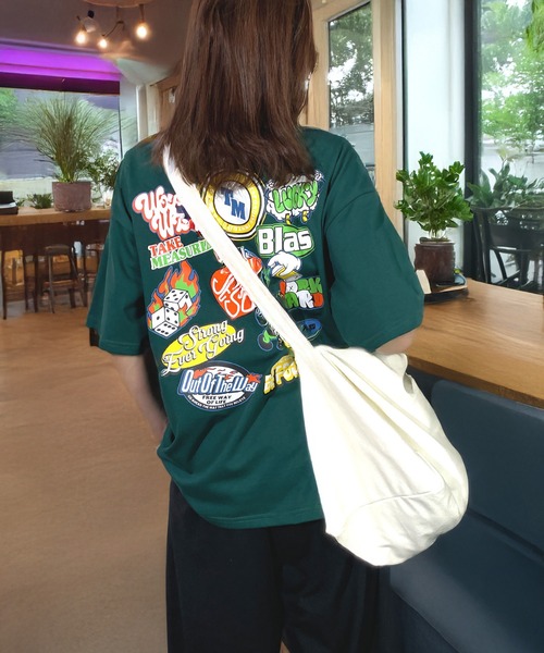 【SUPERSUB】90s グラフィティ 半袖 Tシャツ★韓国人気★ 追跡付 A'GEM/9 × .kom『SINCITY/シンシティ』Hologram Logo T-Shirt