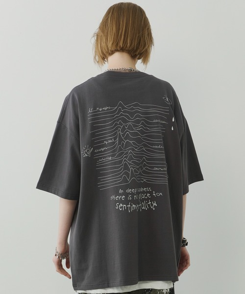 AIVER(アイバー)の「AIVER ハンドノイズS/S TEE(Tシャツ/カットソー・メンズ・ホワイト/ライトグレー/ブラック/チャコールグレー・SMALL/MEDIUM/LARGE)」の1枚目の写真