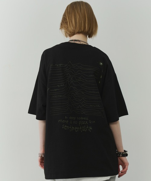 AIVER(アイバー)の「AIVER ハンドノイズS/S TEE(Tシャツ/カットソー・メンズ・ホワイト/ライトグレー/ブラック/チャコールグレー・SMALL/MEDIUM/LARGE)」の3枚目の写真