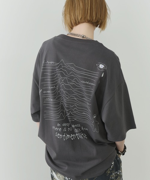 AIVER(アイバー)の「AIVER ハンドノイズS/S TEE(Tシャツ/カットソー・メンズ・ホワイト/ライトグレー/ブラック/チャコールグレー・SMALL/MEDIUM/LARGE)」の12枚目の写真