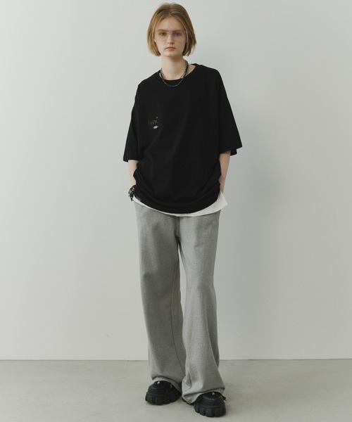 AIVER(アイバー)の「AIVER ハンドノイズS/S TEE(Tシャツ/カットソー・メンズ・ホワイト/ライトグレー/ブラック/チャコールグレー・SMALL/MEDIUM/LARGE)」の19枚目の写真