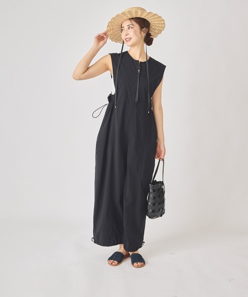 SEA オールインワン(ブラック) オールインワン（つなぎ/オールインワン）｜ever closet（エバー