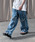 LIBERE�i���x�[���j�́uLIBERE ���x�[�� / DESTROYED CROSS DENIM PANTS �����b�N�X�t�B�b�g���C�h�X�g���[�g�f�j���p���c / 251316-251317�i�f�j���p���c�j�v�b�u���[