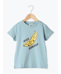 【吸水速乾】バナナプリントTシャツ