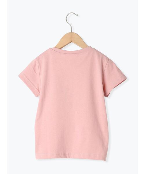 Samansa Mos2 Lagom（サマンサモスモスラーゴム）の「【吸水速乾】バナナプリントTシャツ（Tシャツ/カットソー・キッズ・ブルー/ピンク・130/95/120/110/100）」の3枚目の写真