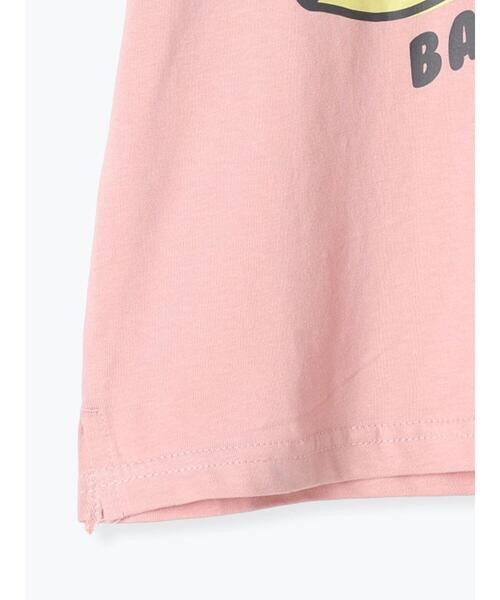 Samansa Mos2 Lagom（サマンサモスモスラーゴム）の「【吸水速乾】バナナプリントTシャツ（Tシャツ/カットソー・キッズ・ブルー/ピンク・130/95/120/110/100）」の6枚目の写真