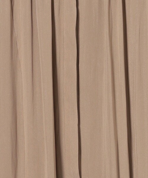 green label relaxing（グリーンレーベルリラクシング）の「サテン ギャザー ショートスリーブ ワンピース（ワンピース・レディース・ベージュ/ネイビー/コバルトブルー・FREE）」の19枚目の写真