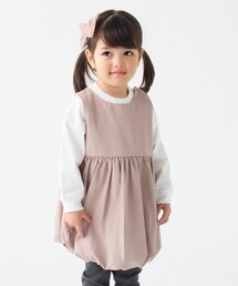 SHIPS Colors（シップス カラーズ）の「SHIPS Colors:80～130cm /〈洗濯機可能〉バルーン ジャンパースカート（ワンピース・キッズ）」