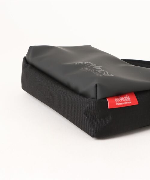 Manhattan Portage(マンハッタンポーテージ)の「Jogger(L)JPN Ver.2 VEG Leather 600D HYDR(ショルダーバッグ・メンズ・ブラック/グレー・X-SMALL)」の21枚目の写真