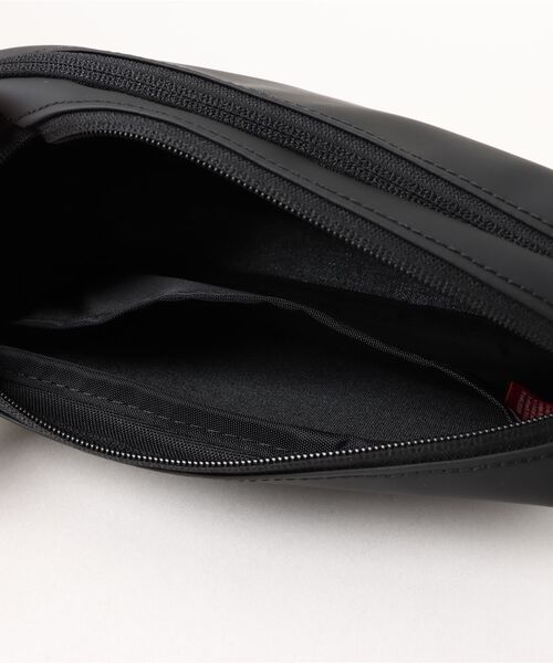 Manhattan Portage(マンハッタンポーテージ)の「Jogger(L)JPN Ver.2 VEG Leather 600D HYDR(ショルダーバッグ・メンズ・ブラック/グレー・X-SMALL)」の22枚目の写真