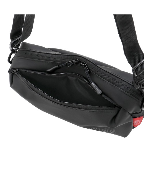 Manhattan Portage(マンハッタンポーテージ)の「Jogger(L)JPN Ver.2 VEG Leather 600D HYDR(ショルダーバッグ・メンズ・ブラック/グレー・X-SMALL)」の16枚目の写真