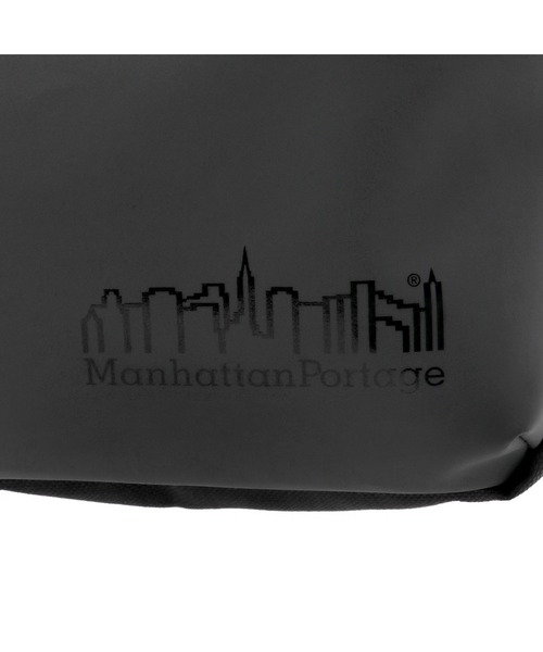 Manhattan Portage(マンハッタンポーテージ)の「Jogger(L)JPN Ver.2 VEG Leather 600D HYDR(ショルダーバッグ・メンズ・ブラック/グレー・X-SMALL)」の18枚目の写真
